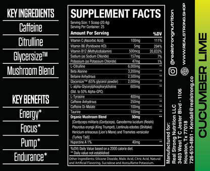 STRONG AF - Pre Workout Ignitor
